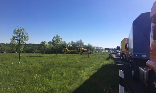 Mehrere Kinder mussten mit dem Rettungshubschrauber ins Krankenhaus gebracht werden. Foto: aktuell24/KR