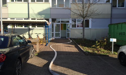 Die Feuerwehr konnte den Entstehungsbrand löschen. Fotos: aktuell24/Kr