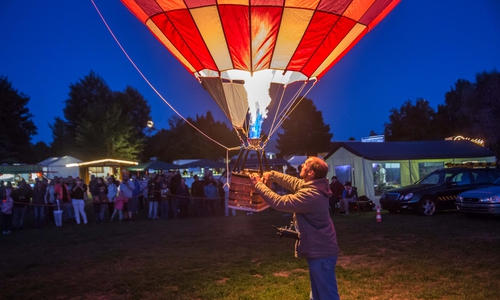 Wenn das Wetter stabil bleibt, können am heutigen Sonntag auch die Ballons steigen. Fotos: Rudolf Karliczek
