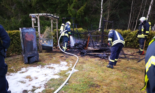 Die Feuerwehr konnte Schlimmeres verhindern. Foto: Polizei