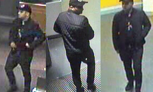 Diese Überwachungsbilder zeigen einen der Verdächtigen. Foto: Polizei Wolfsburg  