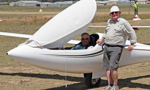 Tassilo Bode, Uwe Menge. Foto: Deutscher Aero Club e.V.