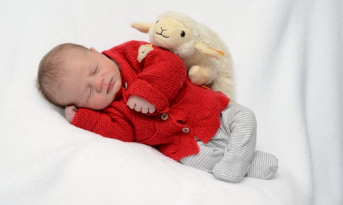 Willkommen: Emil Florian Lichtblau. Foto: Babysmile24.de