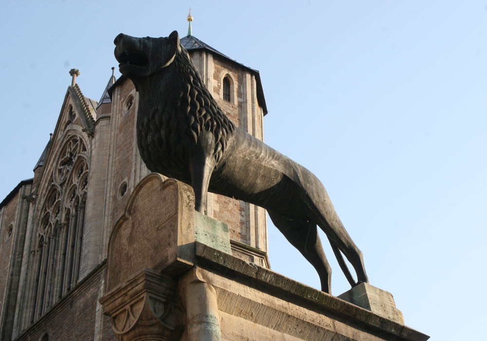 In Braunschweig bestimmt auch weiterhin der Löwe das Stadtimage. Foto: Anke Donner