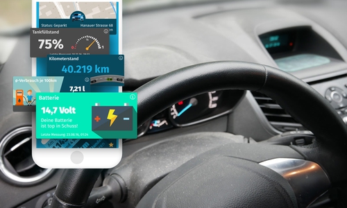 So wird das Auto zum „Smart-Car". Symbolfoto: Autoplus/ryd/Archiv