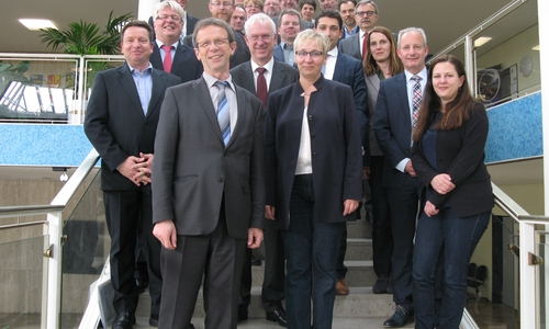 UnterzeichnerInnen der Wolfsburger Integrationserklärung. Foto: Stadt Wolfsburg