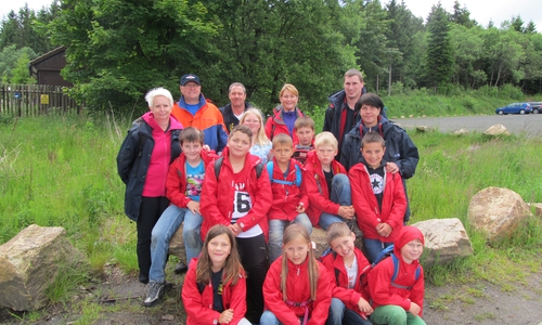 Die Kinderfeuerwehr Fümmelse machte eine Walderlebniswanderung, Foto: privat