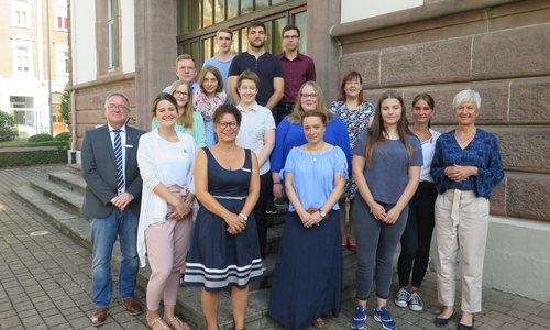 13 Auszubildende starteten beim Landkreis in das Berufsleben. Foto: Landkreis Wolfenbüttel 