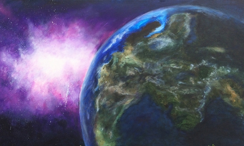 Rund 16 Kursteilnehmerinnen und -teilnehmer stellen ihre Werke in Acryl- und Ölmalerei aus. Bild: Renate Spruth