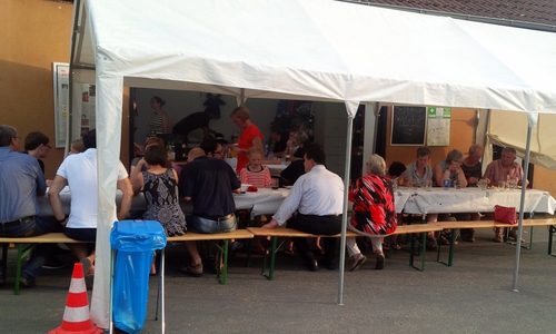 Die Feuerwehr-Kameraden feierten ihr jährliches Sommerfest. Foto: Privat