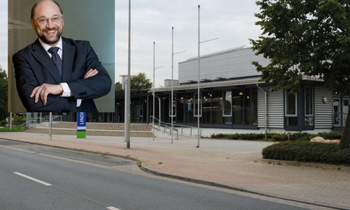 Am 15. März besucht Martin Schulz die Delegiertenkonferenz vom Wahlkreis 49 in der Lindenhalle. Fotos: Marc Angerstein/Pressefoto