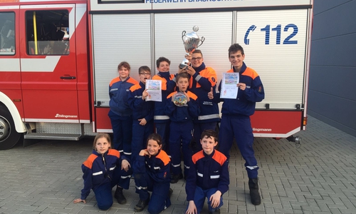Platz eins für die Jugendfeuerwehr Rautheim/Stöckheim. Foto: Privat