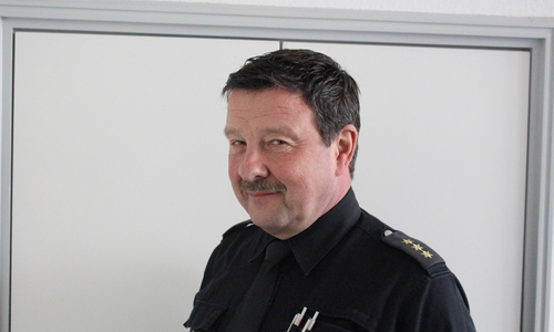 Michael Feistel gab Überblick über die Arbeit der Polizei Gifhorn. Foto: Bernd Dukiewitz