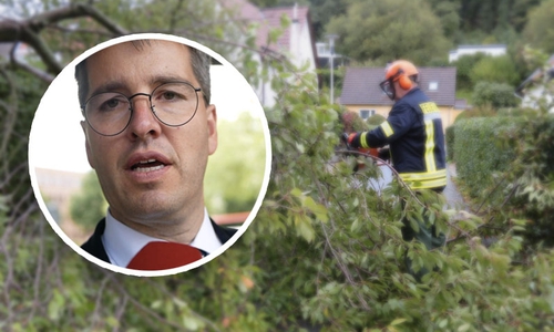 Feuerwehr beseitigt Sturmschäden. Symbolfoto: Feuerwehr Goslar