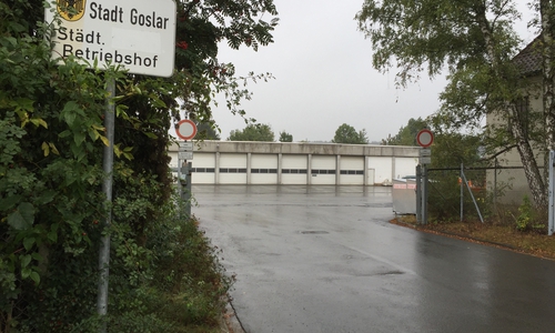 Der Städtische Betriebshof. Foto: Alec Pein