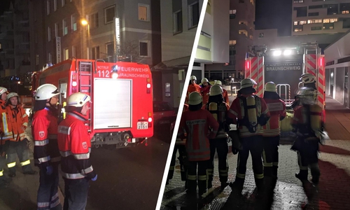 Die Feuerwehr wurde am heutigen Dienstagabend zeitgleich zu zwei Bränden alarmiert. Fotos: Aktuell24(KR)/Alexander Dontscheff