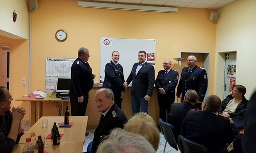 Jan Behrendt wird neuer Ortsbrandmeister der Feuerwehr Klein Brunsrode. Foto: Christina Behrendt
