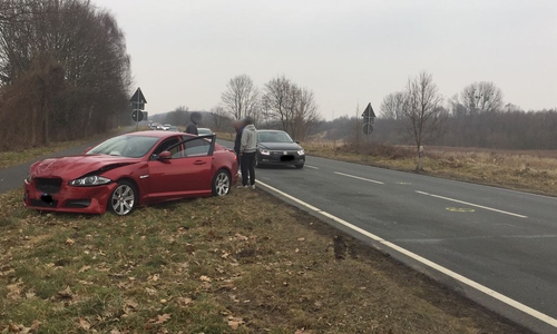 Auf der L 670 kam es heute zu einem Unfall mit einer leicht verletzten Person. Foto: Anke Donner