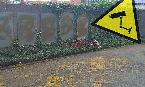 Die Gedenkstätte an der Schillstraße soll zur Sicherheit eine Videoüberwachung erhalten. Foto: Pixabay/Archiv
