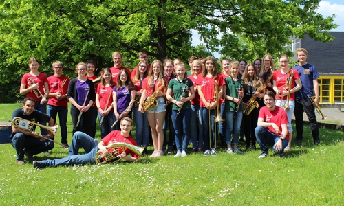 Die Bläser-AG des THG und das MTV Jugendorchester setzten ihre Kooperation fort. Foto: privat