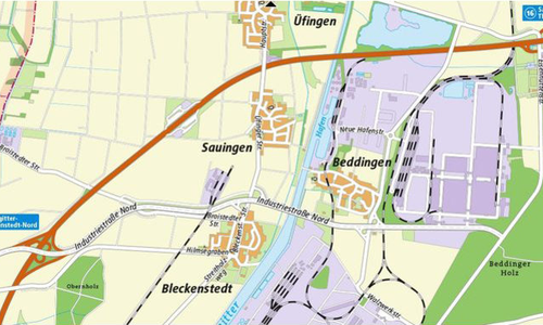 Letzte Phase der Bauarbeiten auf der A39. Foto: Stadt Salzgitter