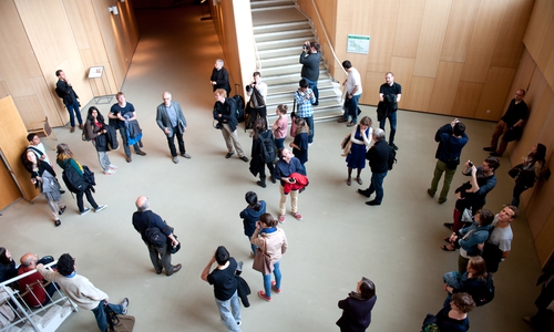 Das Scharoun-Theater gewährt beim Tag des offenen Denkmals einen Blick hinter die Kulissen. Foto: Stadt Wolfsburg