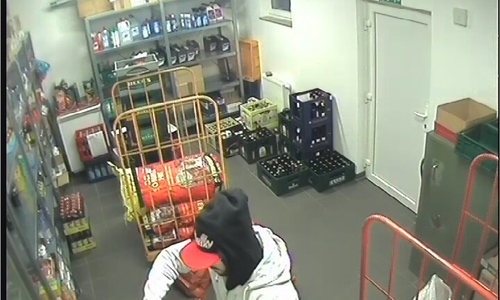 Das ist der Räuber. Foto: Polizei