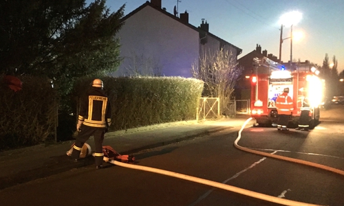Die Feuerwehr Schandelah absolvierte eine Einsatzübung. Fotos: Feuerwehr Schandelah