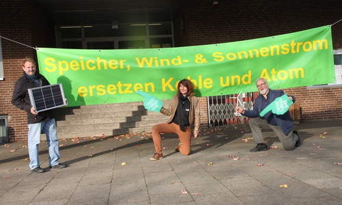 Organisatoren bei der Besichtigung des Veranstaltungsorts, Foto: Privat