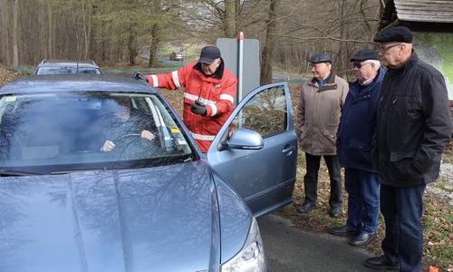 Nach der Theorie folgte die Praxis. Foto: Kreisverkehrswacht Helmstedt e. V.