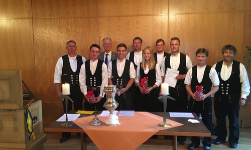 Die frisch gebackenen Junggesellen der Dachdecker-Innung Gifhorn. Foto: Kreishandwerkerschaft Region Braunschweig-Gifhorn