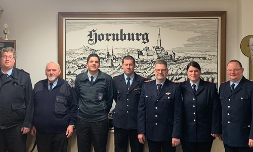 Von links: Carsten Köchy, Dennis Meyer, Kevin Fricke, Henry Heldt und Wolfgang Hesse bilden das neue Führungsgespann.