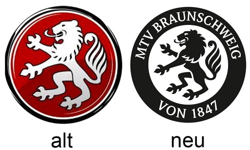 Die Veränderungen zum neuen Logo sind gut sichtbar.