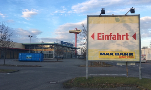 Seit 2014 steht der alte Max-Bahr-Markt leer. Symbolbild