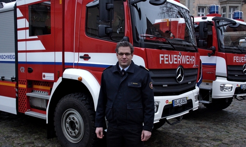 Torge Malchau, leitender Branddirektor der Berufsfeuerwehr Braunschweig, ist von der Qualität seiner jüngsten beiden Flottenmitglieder überzeugt. 