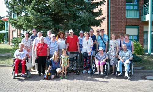 Die MS Selbsthilfegruppe aus Wolfenbüttel in Goslar. Foto: MS Selbsthilfegruppe