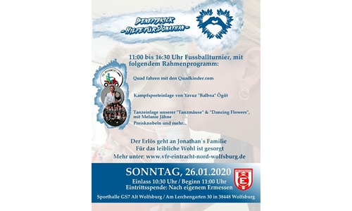 Der Flyer zum Turnier.