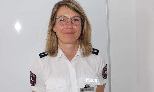 Claudia Kramer aus dem Präventionsteam der Polizei Salzgitter.