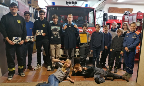 Die Jugendfeuerwehr Leinde hielt auch in diesem Jahr eine Jahreshauptversammlung ab.