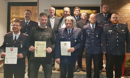 Die Freiwillige Feuerwehr Grafhorst kann sich über treue Mitglieder und einen soliden Nachwuchs freuen.