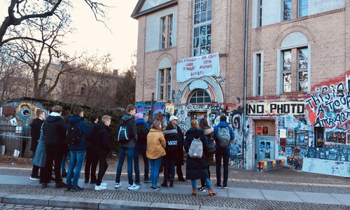 Die Schüler lernten auf der Fahrt viel Neues.
