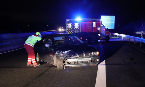Am Unfall waren zwei Autos beteiligt.