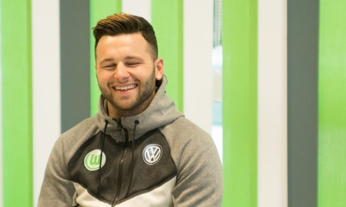 Renato Steffen ist guter Dinge in Wolfsburg angekommen. Foto: Jens Bartels