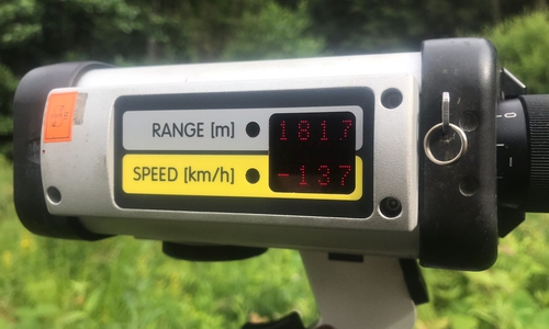 Der unrühmliche Wert in höhe von 137 km/h des Rasers aus Einbeck auf der B 498 bei Dammhaus. Foto: Polizei