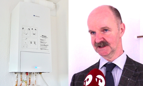 Matthias Tramp, Geschäftsführer der Stadtwerke Wolfenbüttel, erklärt im Video-Interview die Gas-Umstellung in Wolfenbüttel. Foto/Video: Anke Donner 