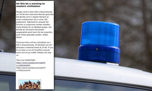 Die Mail erhielt regionalHeute.de von einem Leser. Foto: Leser/Archiv