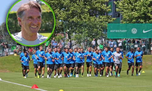 Chef-Trainer Bruno Labbadia und seine Mannschaft reisen im Winter nach Portugal. Foto: Frank Vollmer