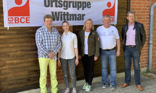 Von links: Carsten Plaisant, Pauline Göbel, Jörg Friebe, Dunja Kreiser und Rolf Kolodziej. Foto: Privat