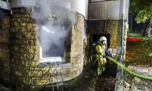 Der Fokus konnte auf die Brandbekämpfung und das Entrauchen der betroffenen Etage gelegt werden. Fotos: Feuerwehr Bad Harzburg