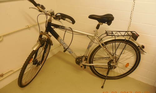 Die Verbrecher flüchteten auf Fahrrädern. Dies ist eines davon. Foto: Stadt Salzgitter